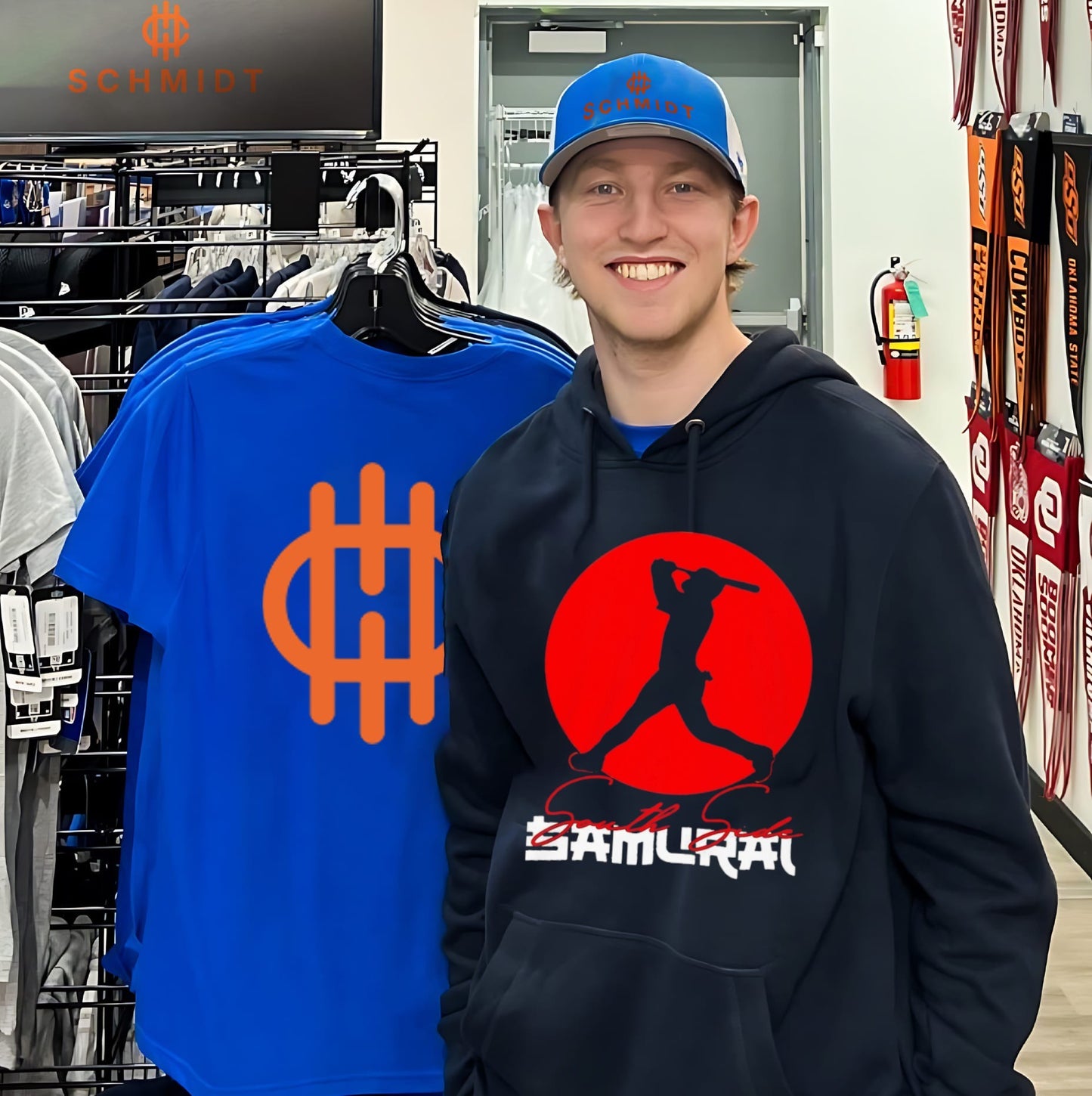 Samurai Baseball Player Silhouette Shirt