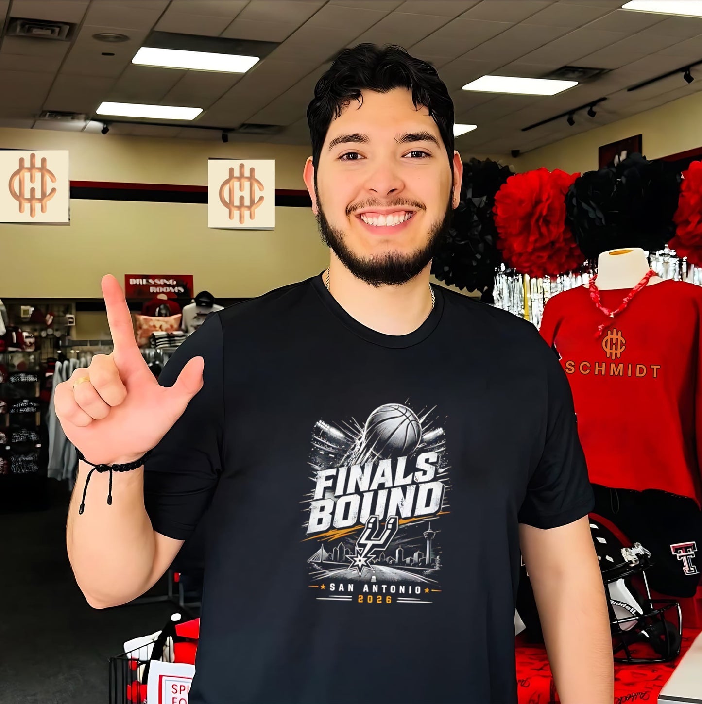 San Antonio Spurs 2026 NBA Finals Bound shirt