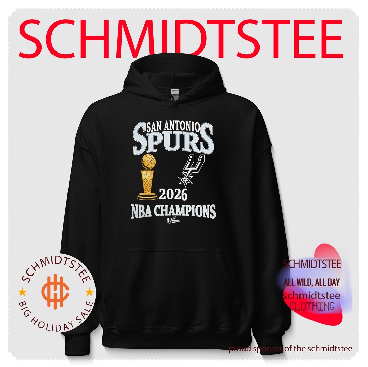 San Antonio Spurs 2026 NBA Finals Champions Retro Basketball shirt