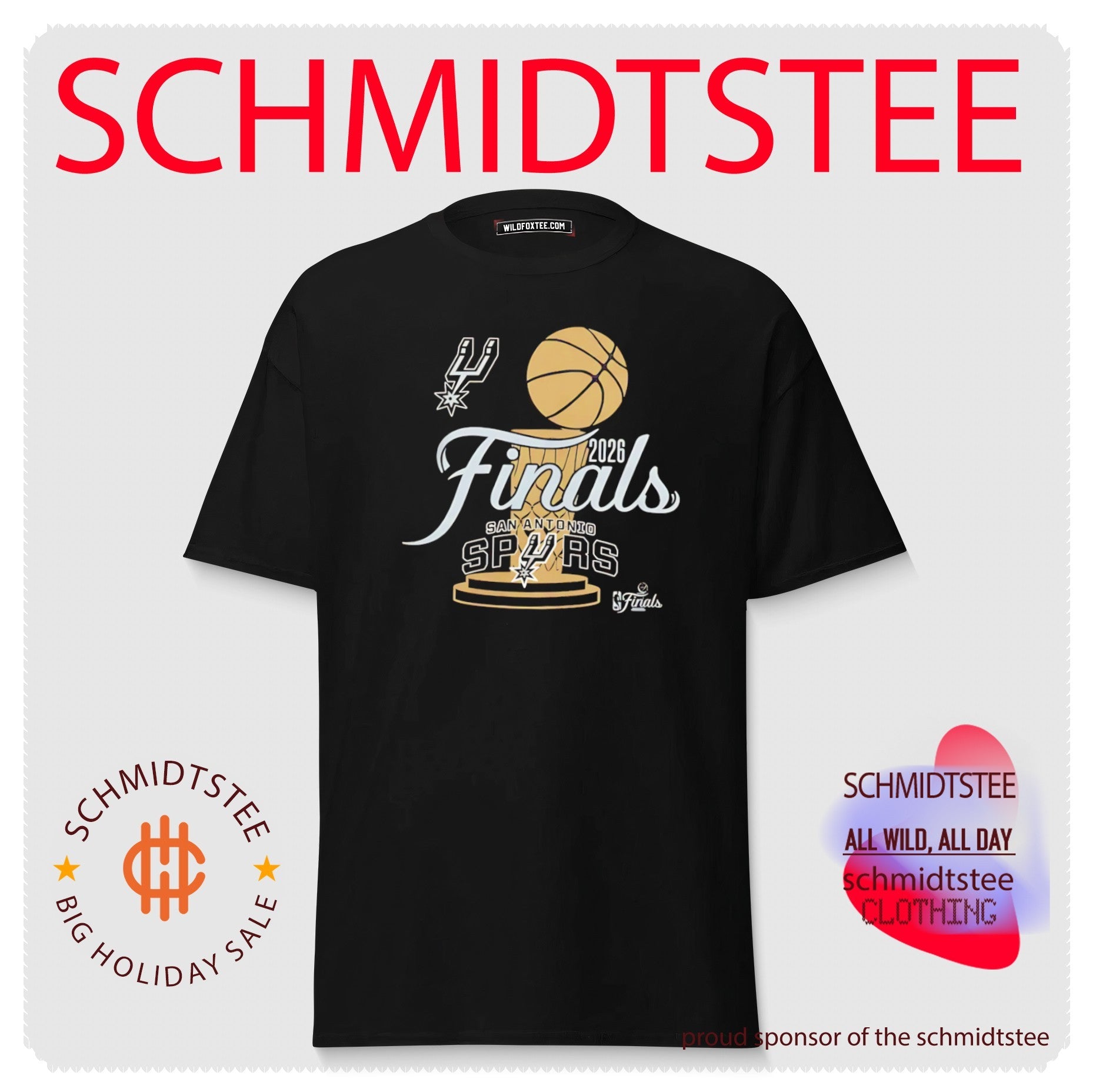 San Antonio Spurs Basketball NBA Finals 2026 trophy fan shirt