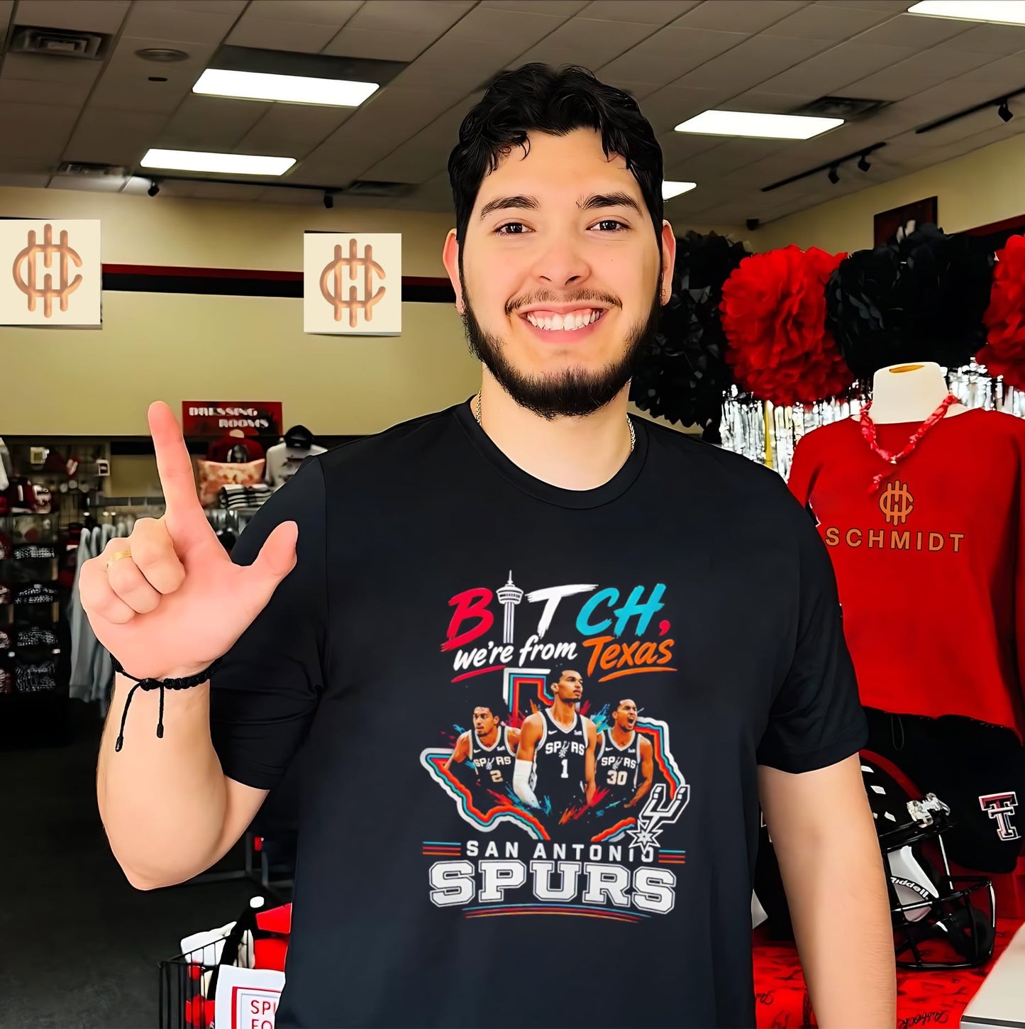 San Antonio Spurs Bitch We’re from Texas shirt