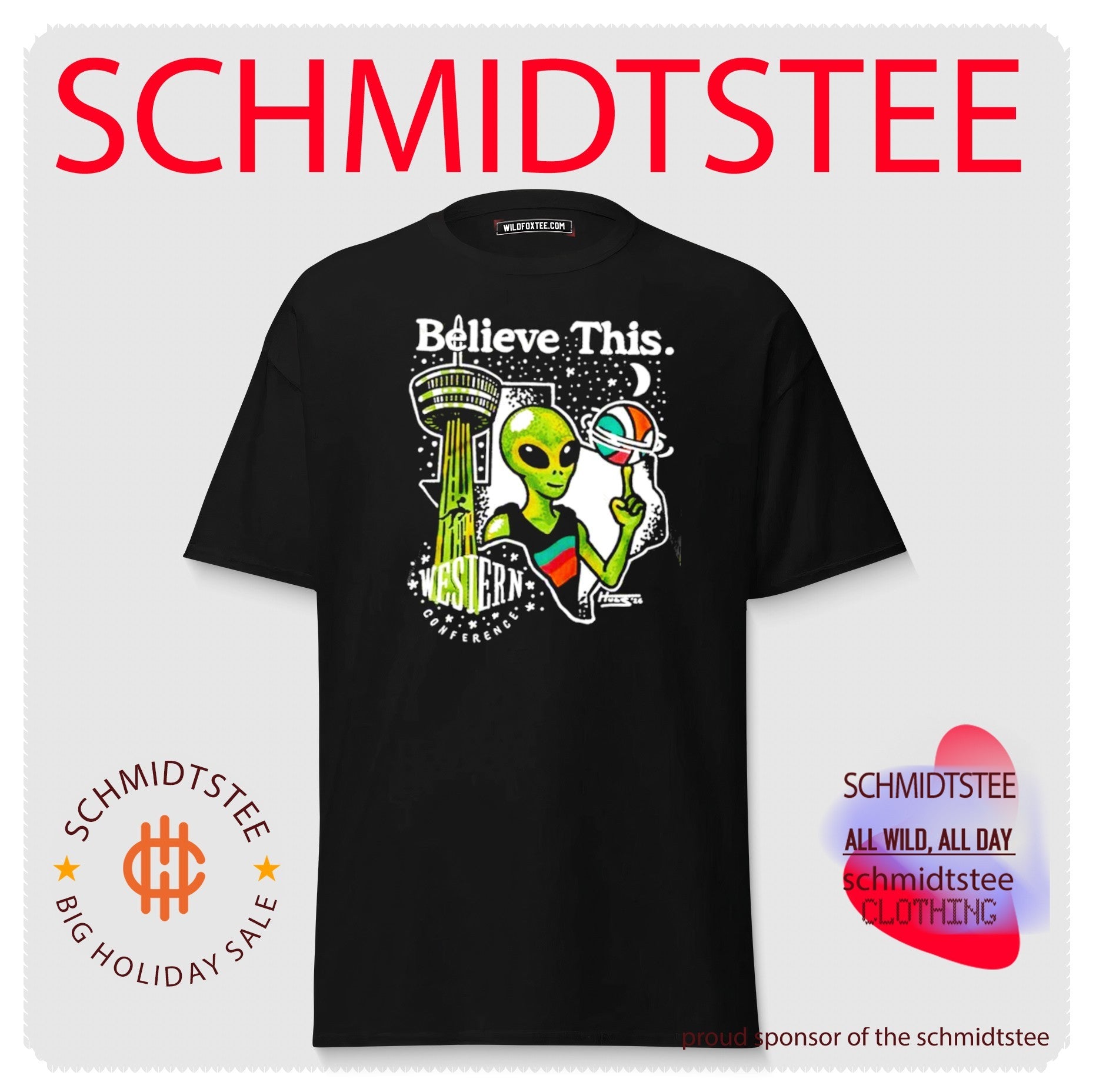 San Antonio Spurs NBA Western Conference Finals 2026 Believe This Alien shirt