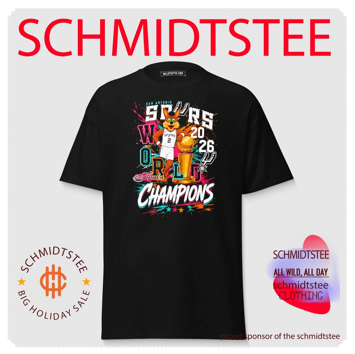 San Antonio Spurs The Finals Champions mascot shirt