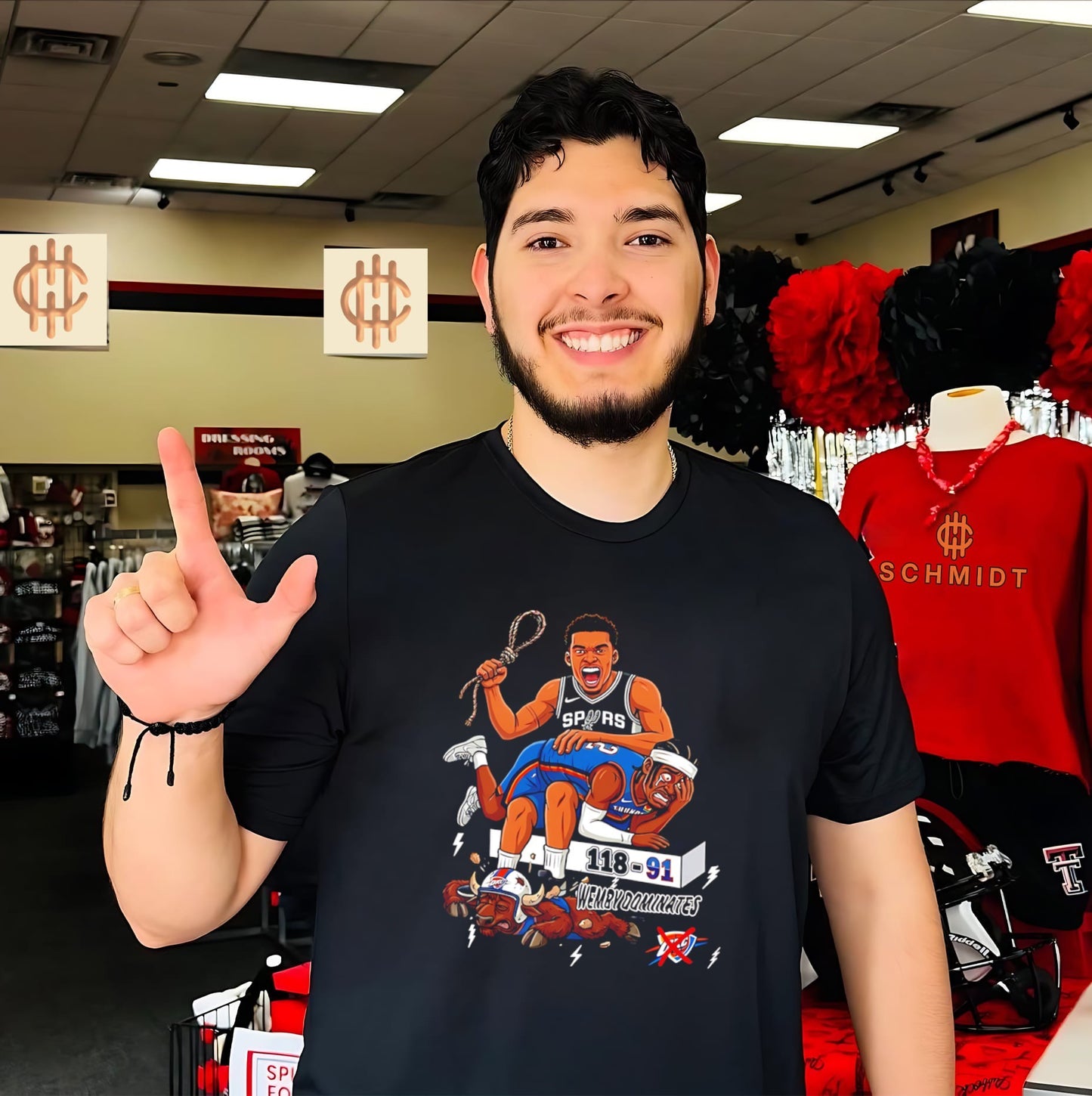 San Antonio Spurs Wemby dominates 118 91 matchup shirt