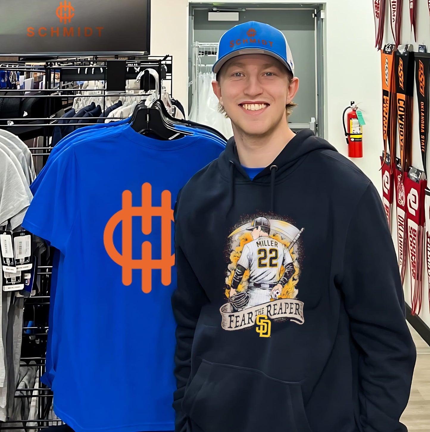 San Diego Padres Mason Miller Brown Fear the Reaper shirt