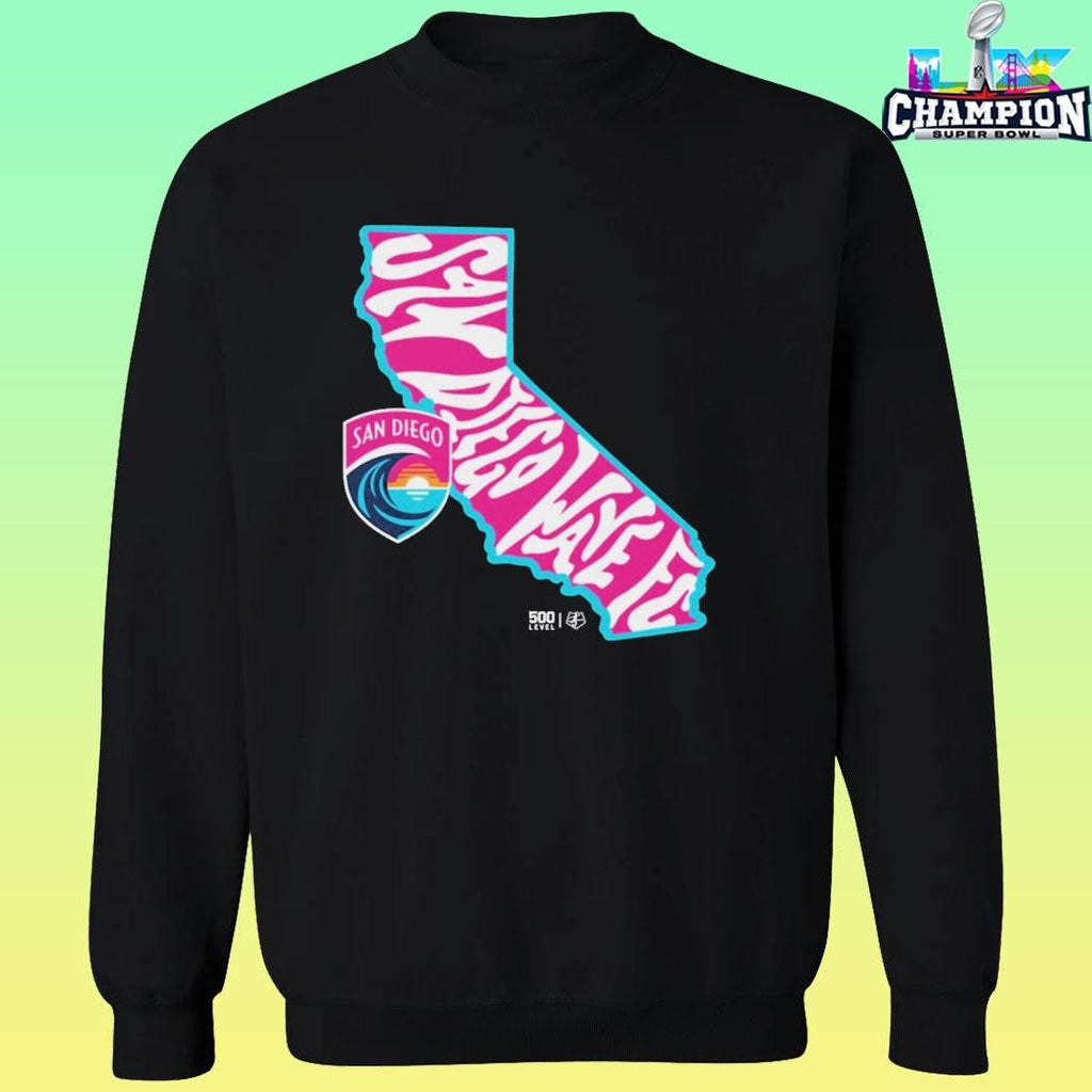 San Diego Wave Fc Groovy State Shirt