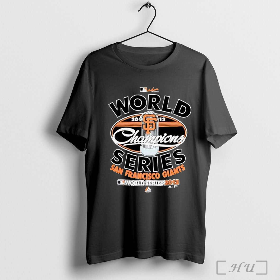 San Francisco Giants World Series Champions Majestic 2012 T Shirt