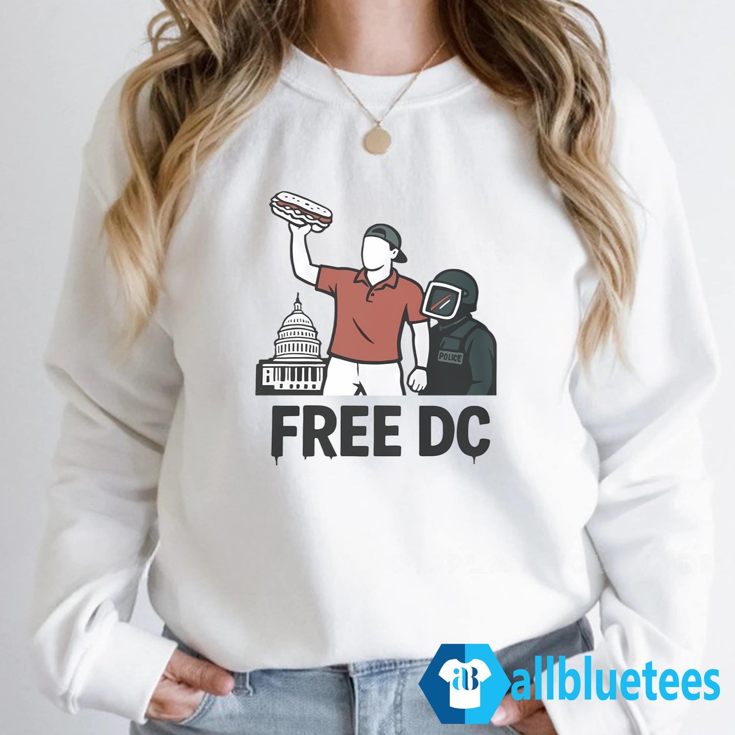 Sandwich Guy Free DC Shirt