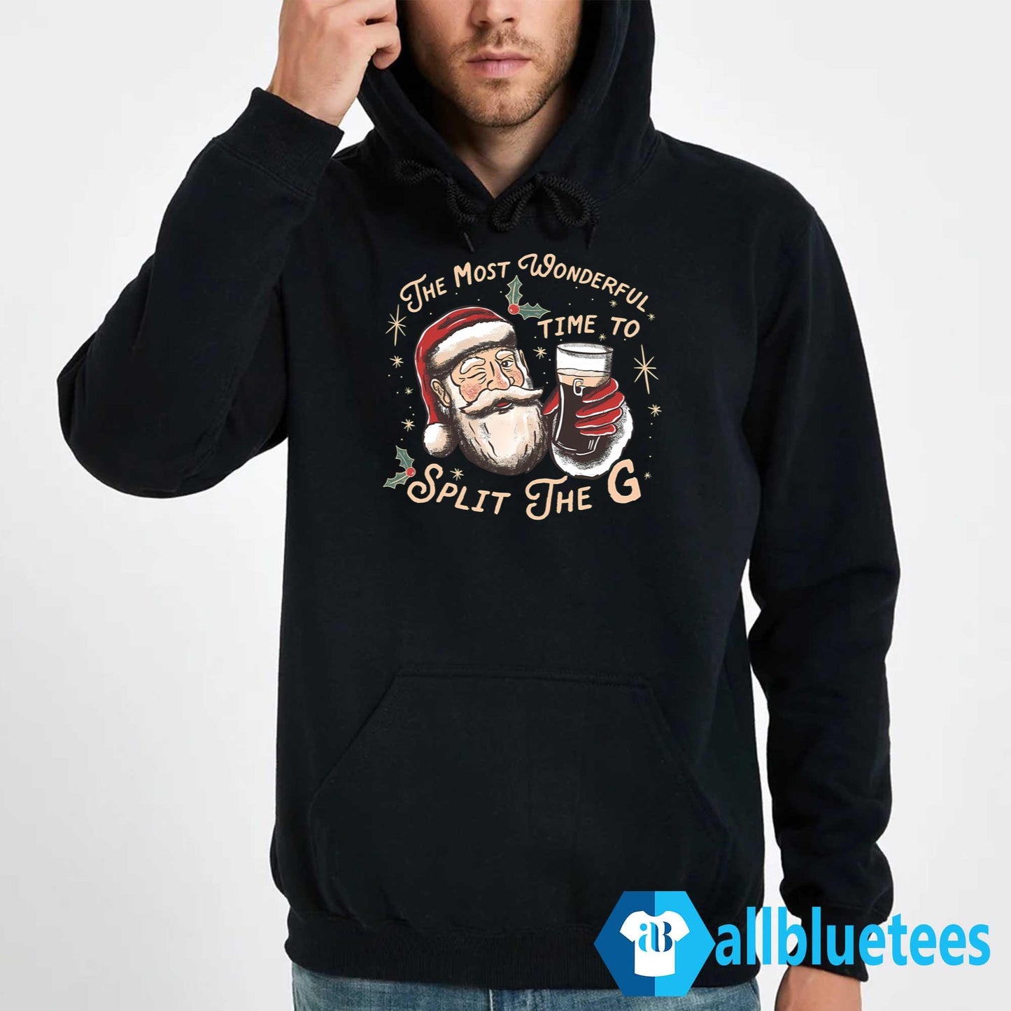 Santa The Most Wonderful Time To Split The G Shirt