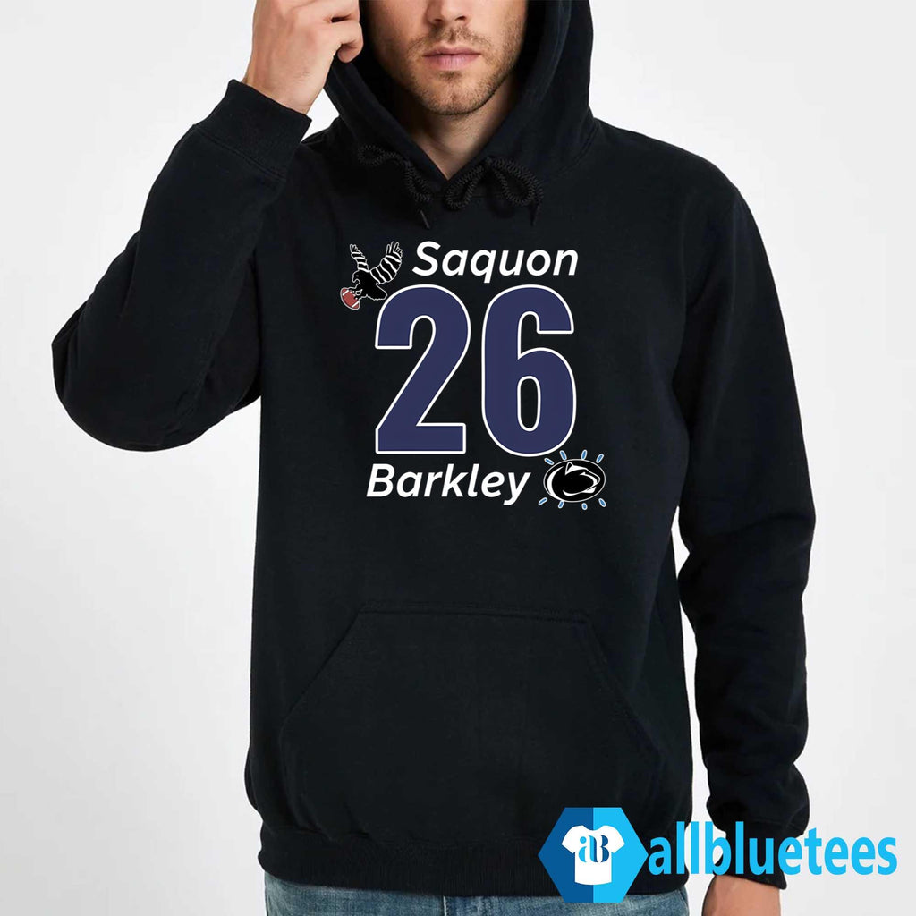 Saquon Barkley Eagle X Pen Stat Shirt