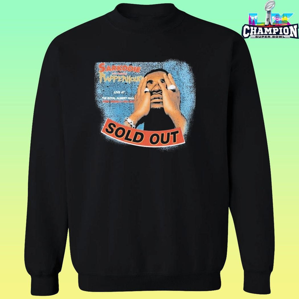 Sarkodie Rapperholic Exhibition Live At Royal Albert Hall Sold Out Shirt