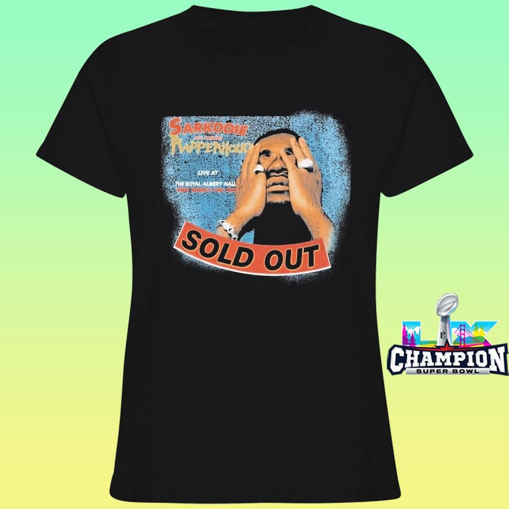 Sarkodie Rapperholic Exhibition Live At Royal Albert Hall Sold Out Shirt