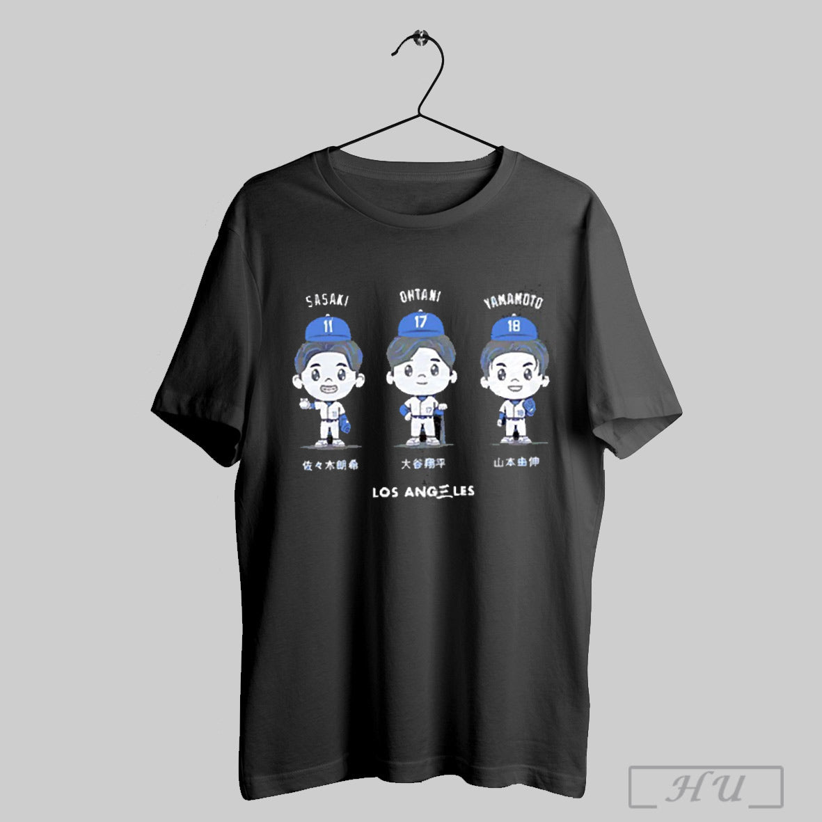 Sasaki Ohtani And Yamamoto Los Angeles 3 Tomodachi 2025 T Shirt