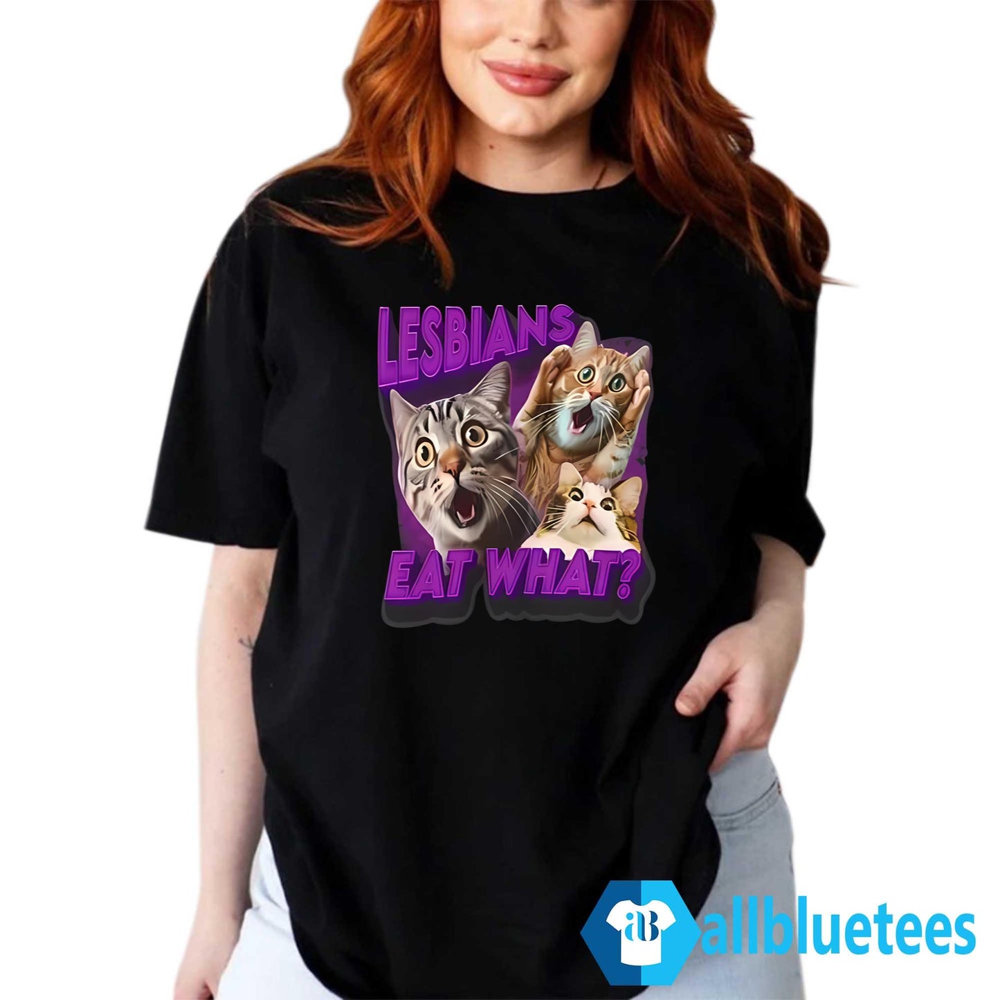 Scary Cat Lesbian Eat What Shirt