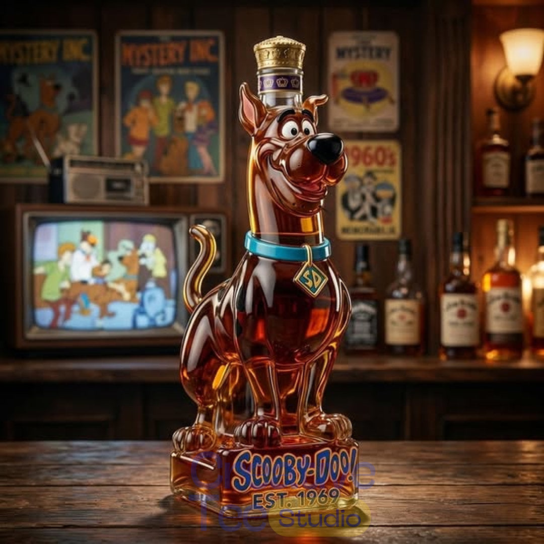 Scooby-Doo Collector’s Glass Whiskey Bottle