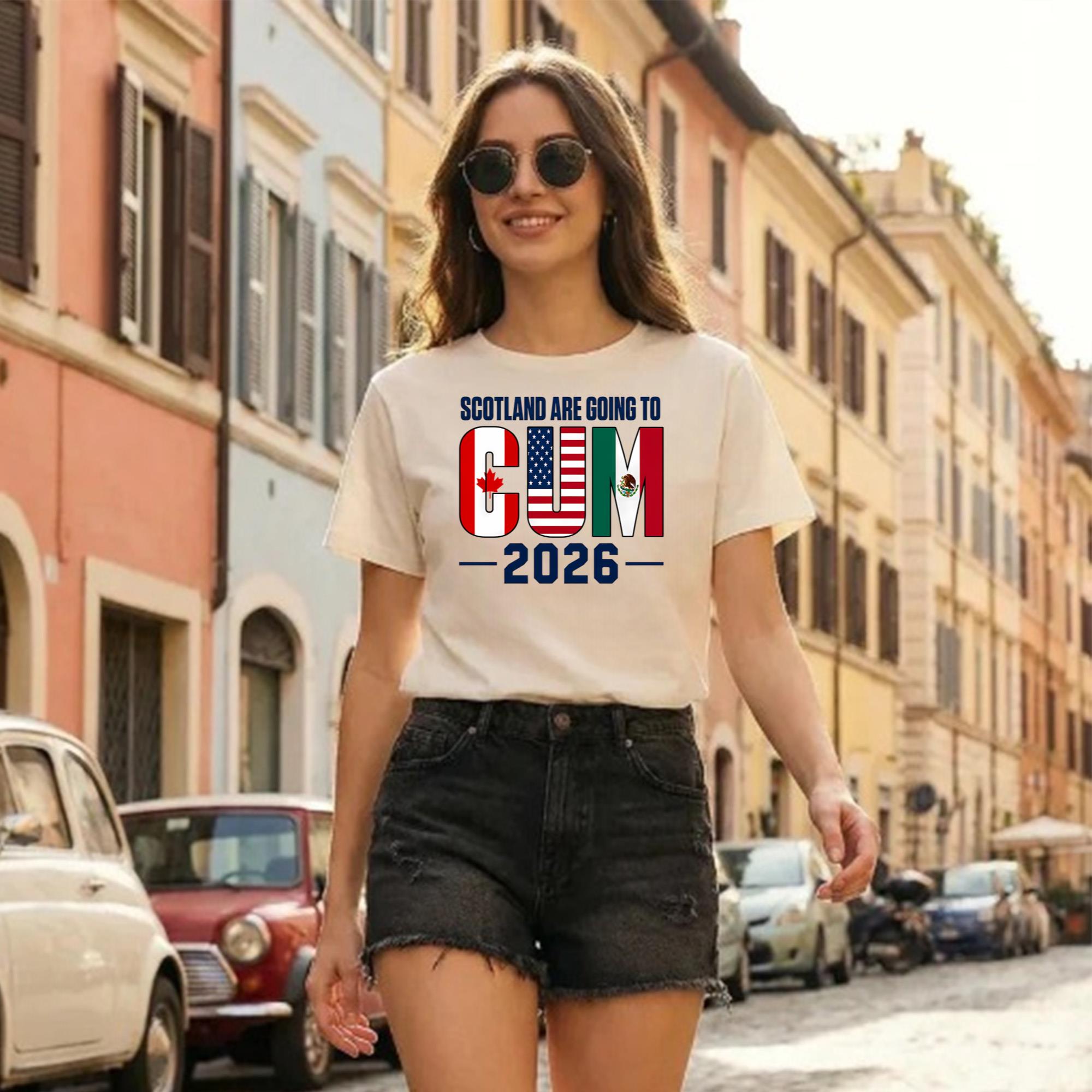 Scotland Are Going To Cum 2026 Shirt