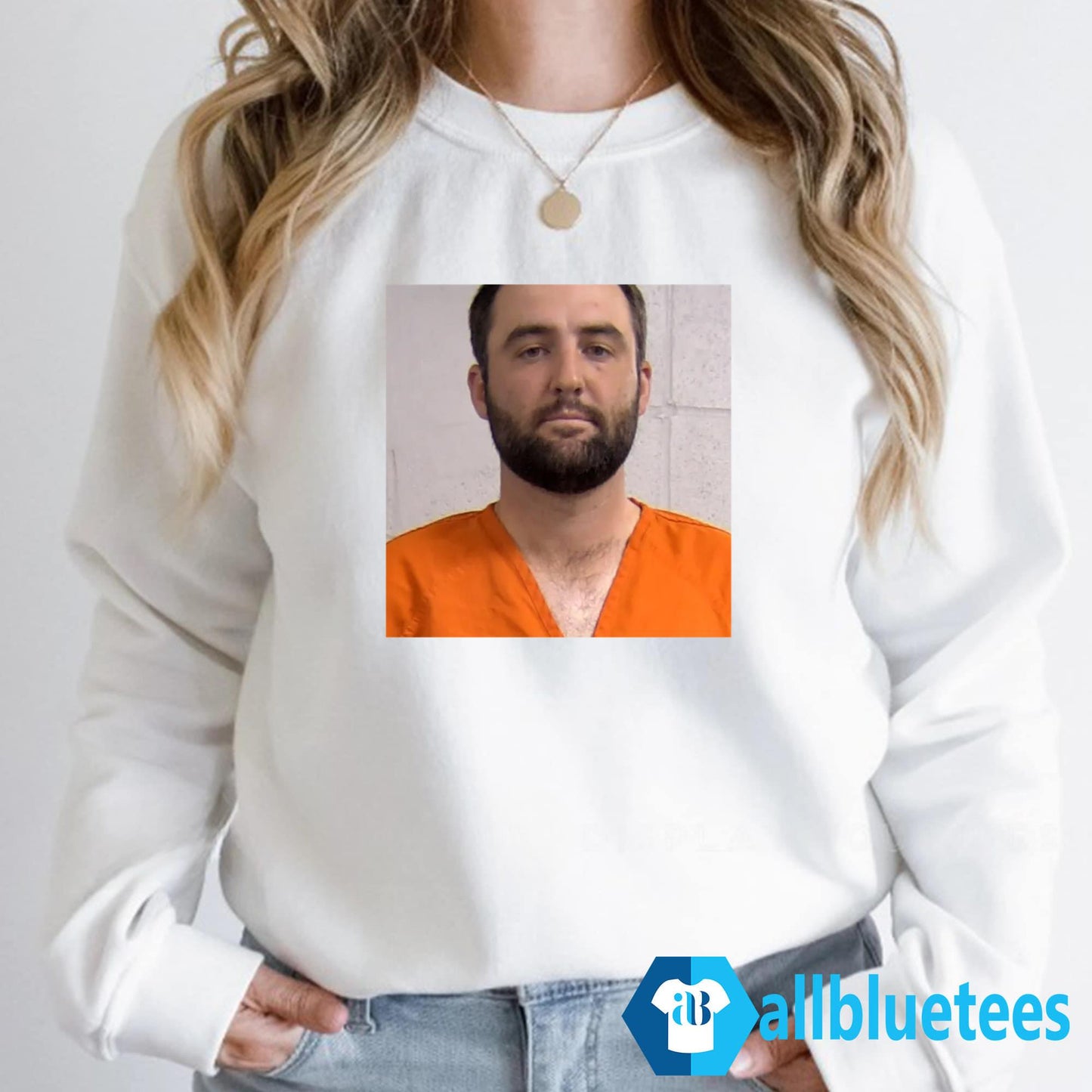 Scottie Scheffler Mugshot Shirt