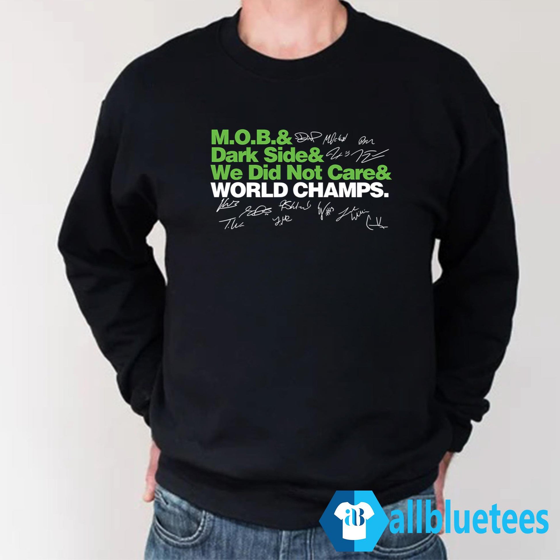 Seahawks MOB Dark Side We Did Not Care World Champs Shirt