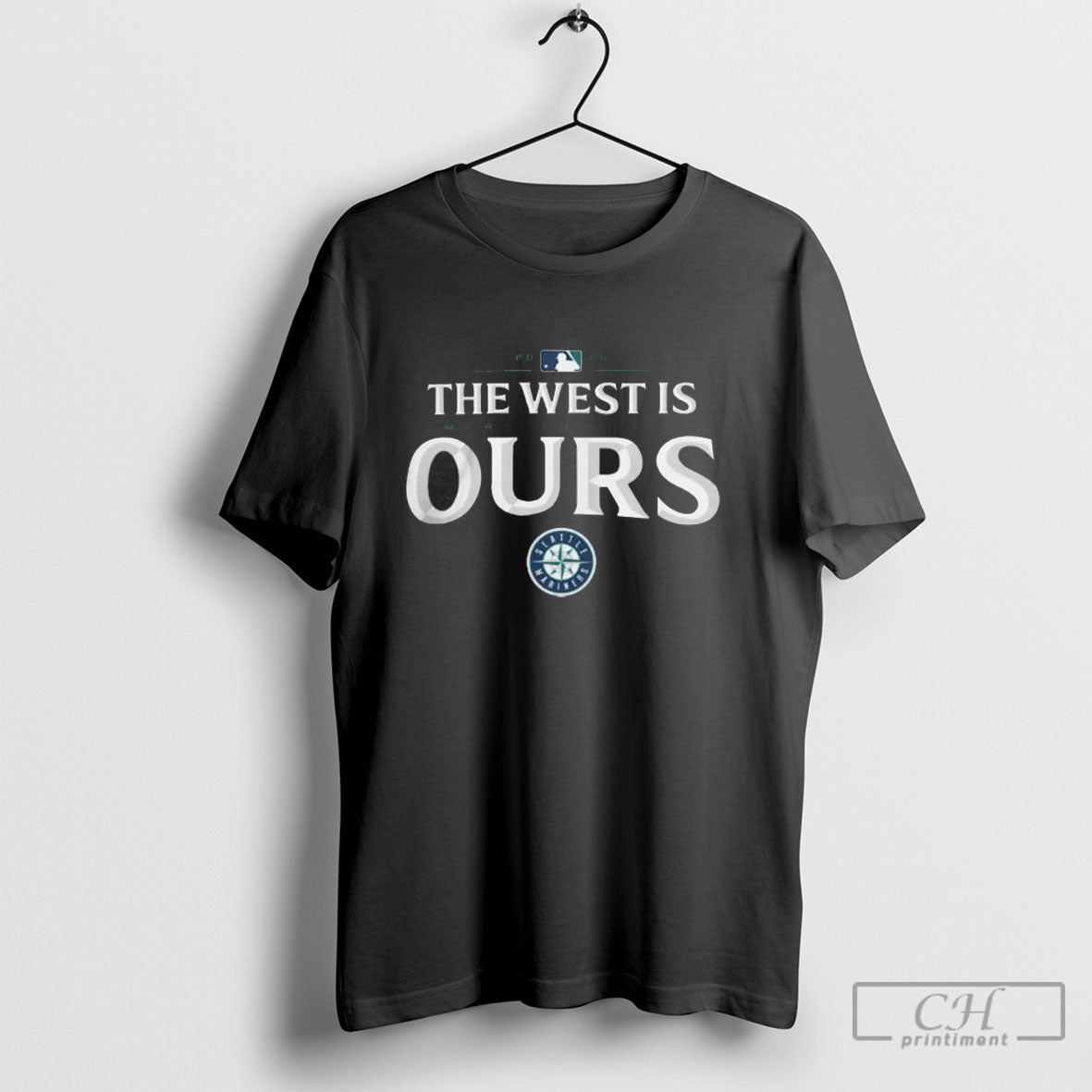 Seattle Mariners 2025 American League The West Is Ours Shirt Sweater