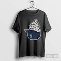 Seattle Mariners Ice Cream Baseball Mlb 2025 Funny Gift For Fan