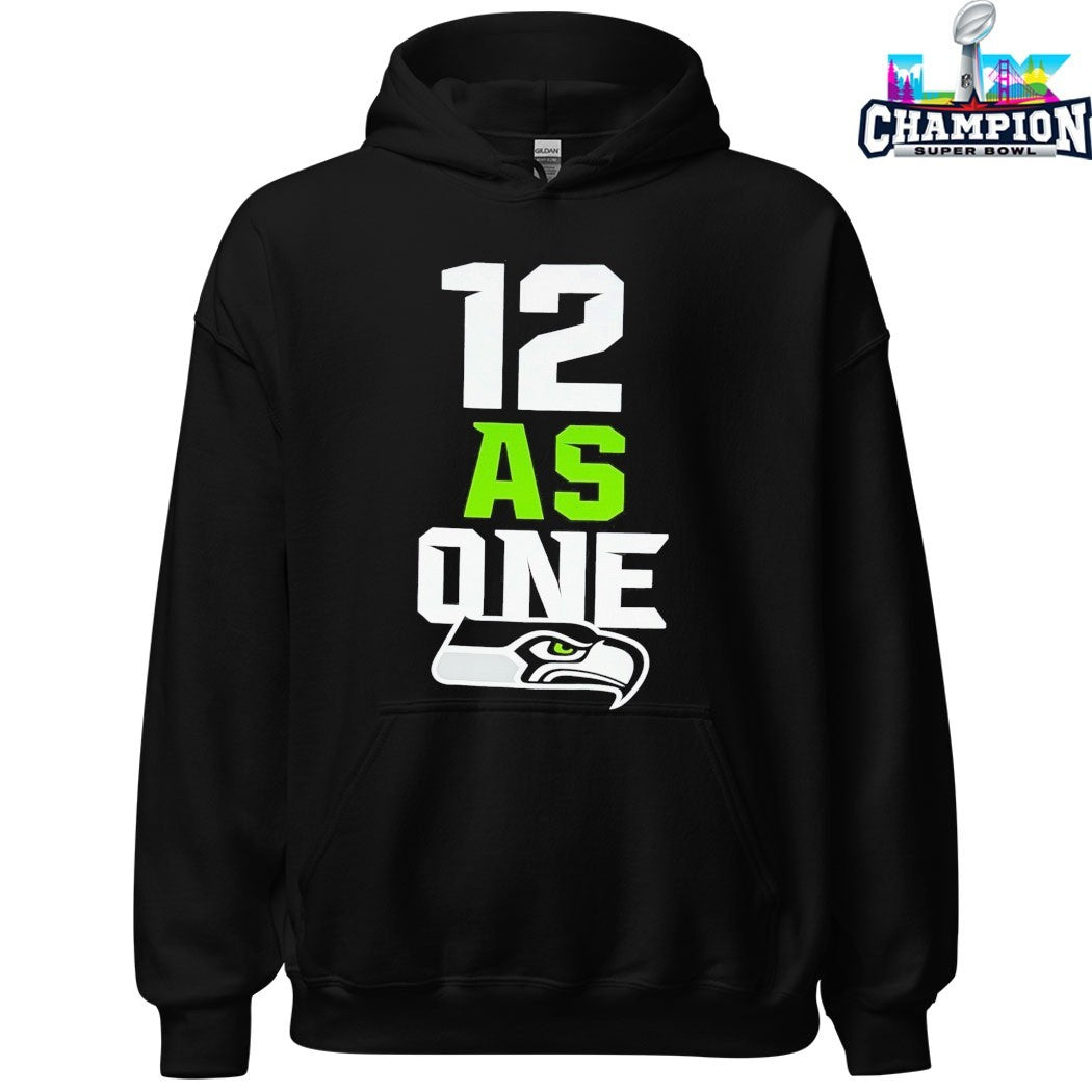 Seattle Seahawks 12 As One T-shirts