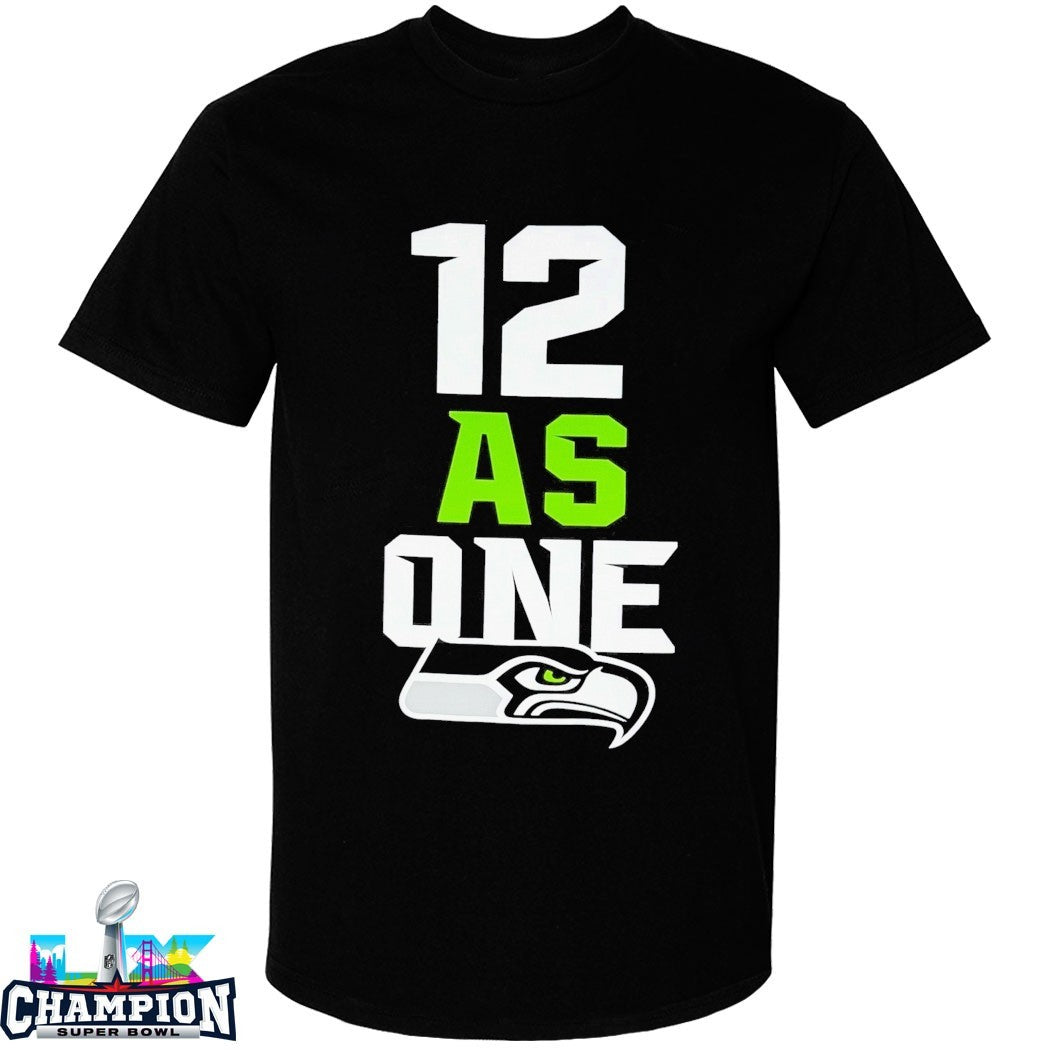 Seattle Seahawks 12 As One T-shirts