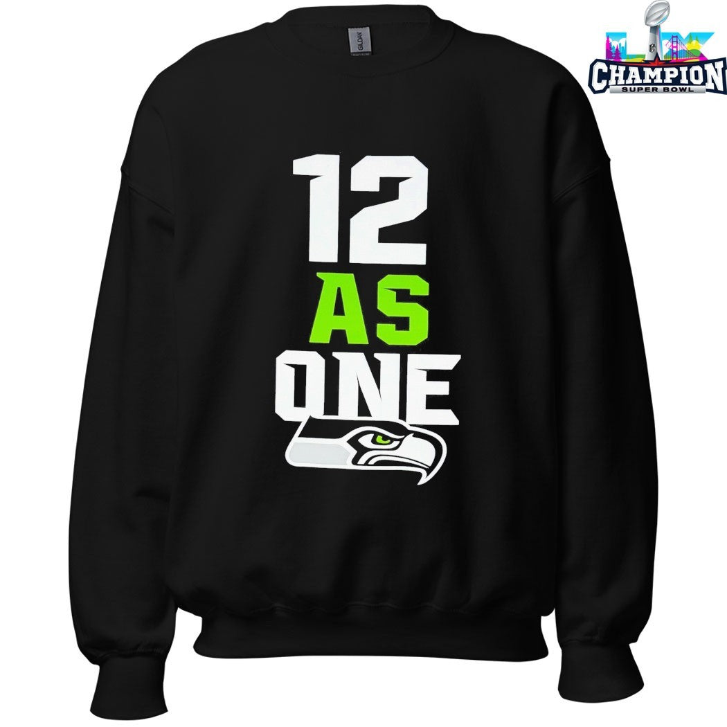 Seattle Seahawks 12 As One T-shirts