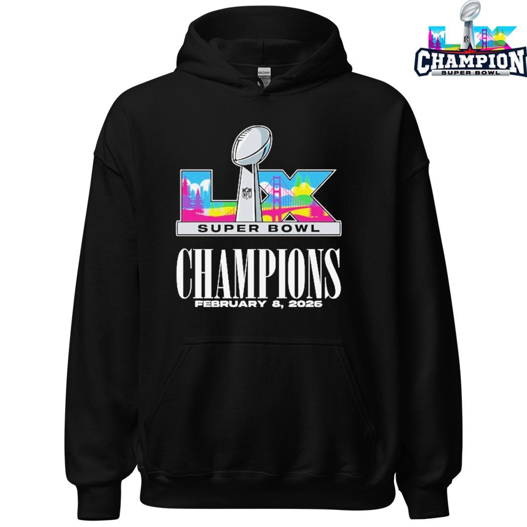Seattle Seahawks Super Bowl Lx Champions Celebration February 8 2025 Shirt
