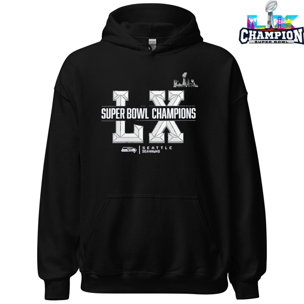 Seattle Seahawks Super Bowl Lx Champions Sacrifice T-shirt