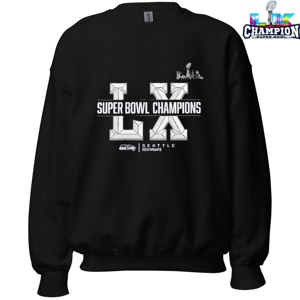 Seattle Seahawks Super Bowl Lx Champions Sacrifice T-shirt