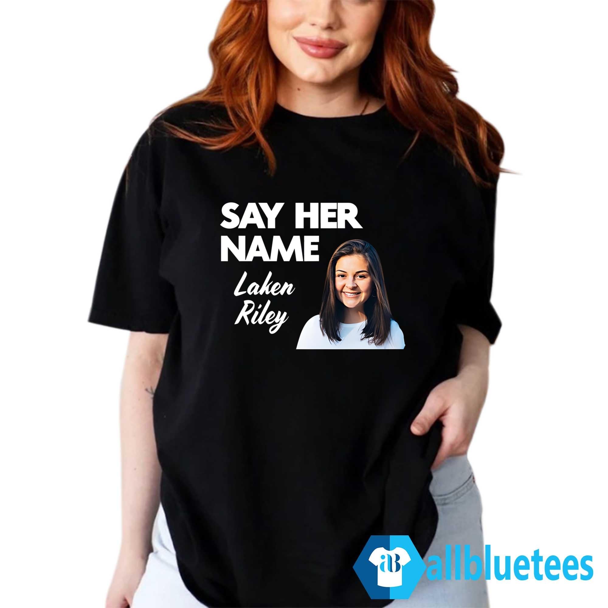 Sebastian Gorka Say Her Name Laken Riley Shirt