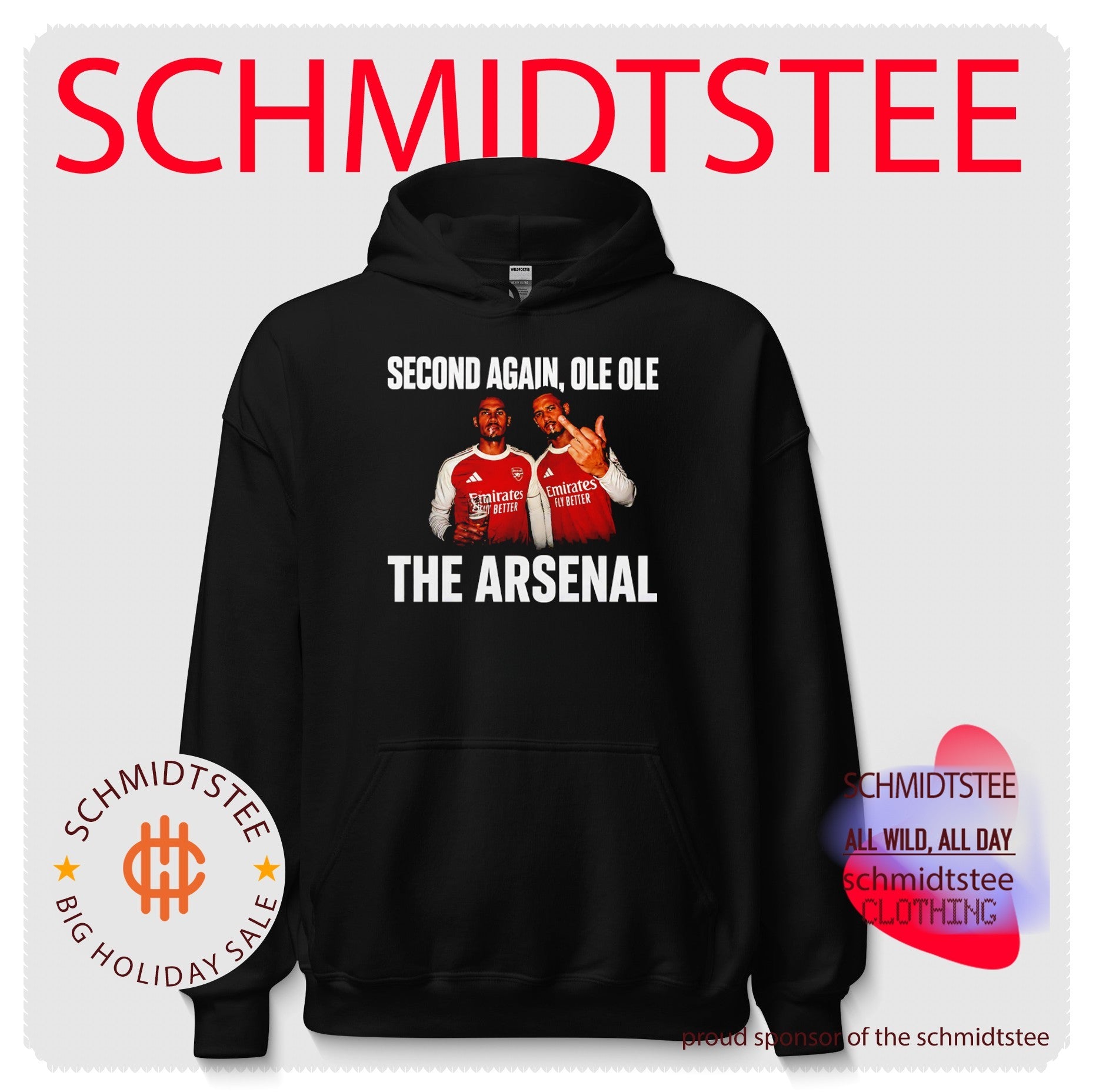 Second again ole ole the Arsenal shirt