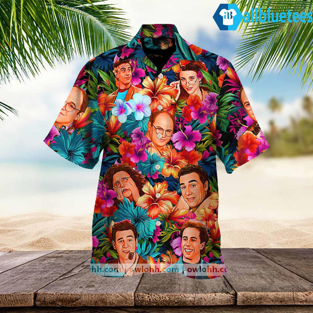 Seinfeld Synthwave Hawaiian Shirt
