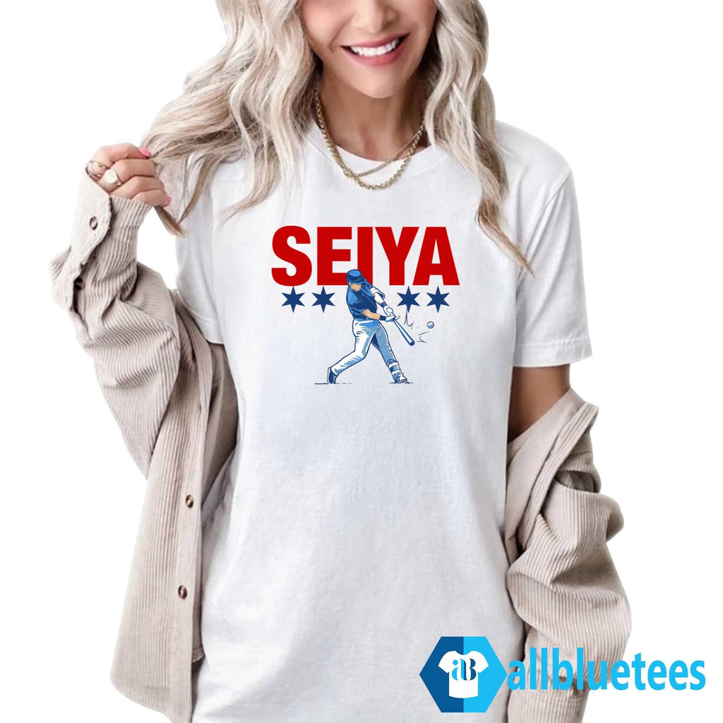 Seiya Suzuki Slugger Swing Shirt
