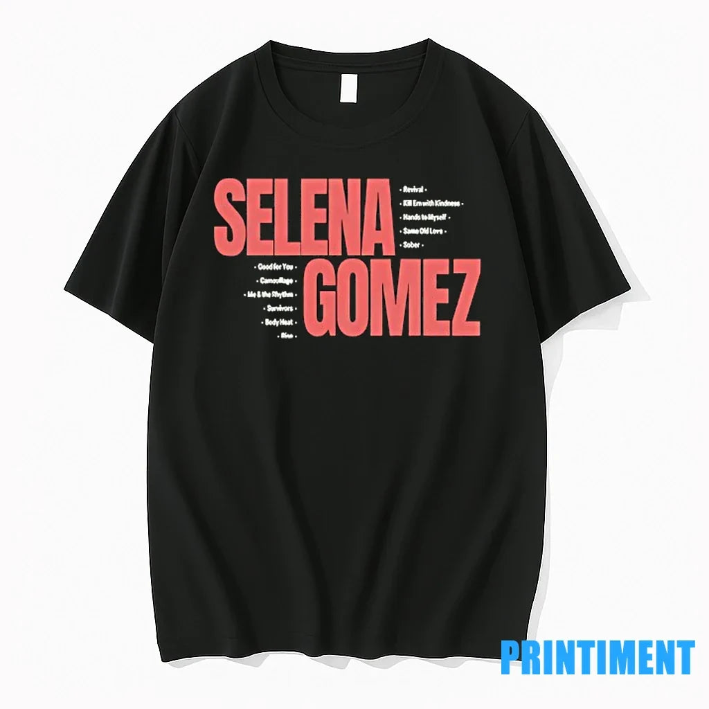 Selena Gomez Album Tshirts Sweater
