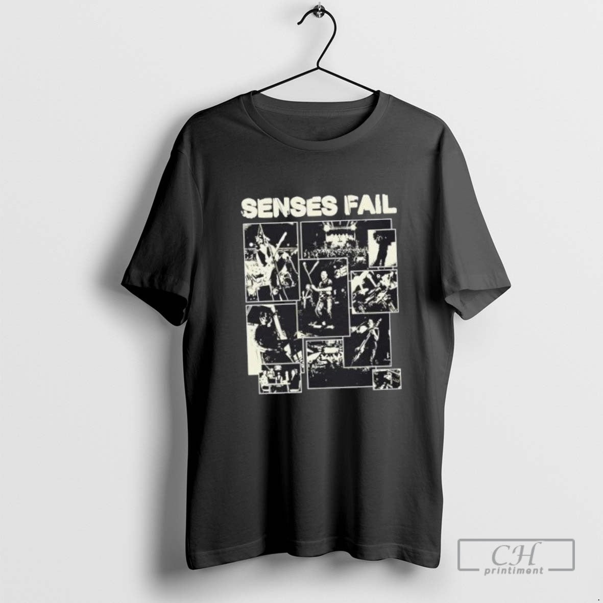 Senses Fail Live Retro T Shirt Sweater