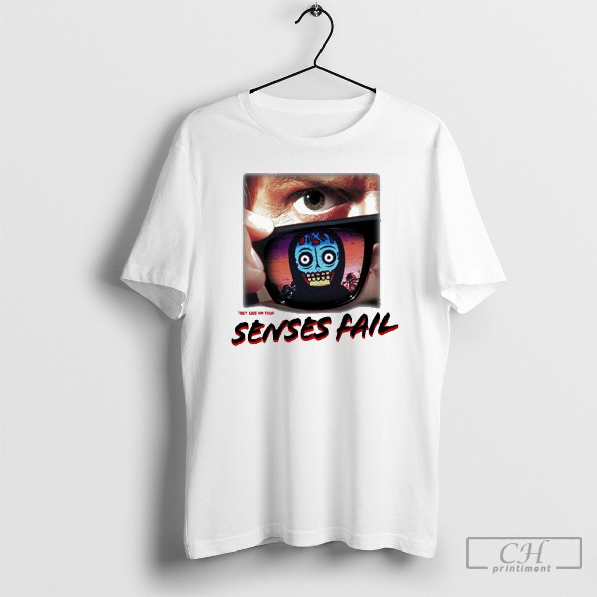 Senses Fail They Live On Tour 2025 Eye Glasses