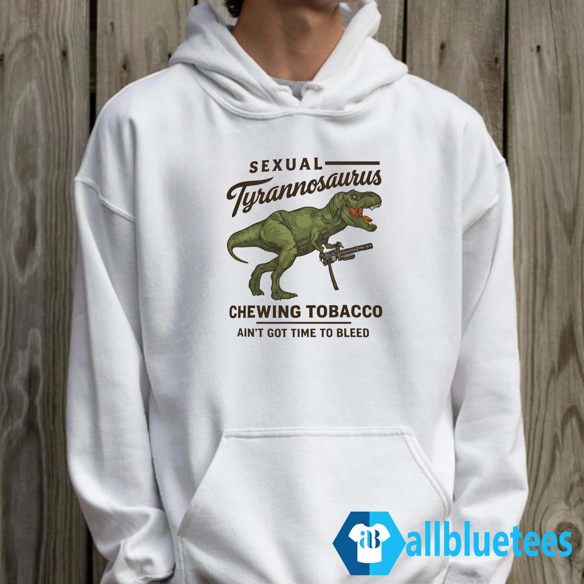 Sexual Tyrannosaurus Chewing Tobacco Shirt
