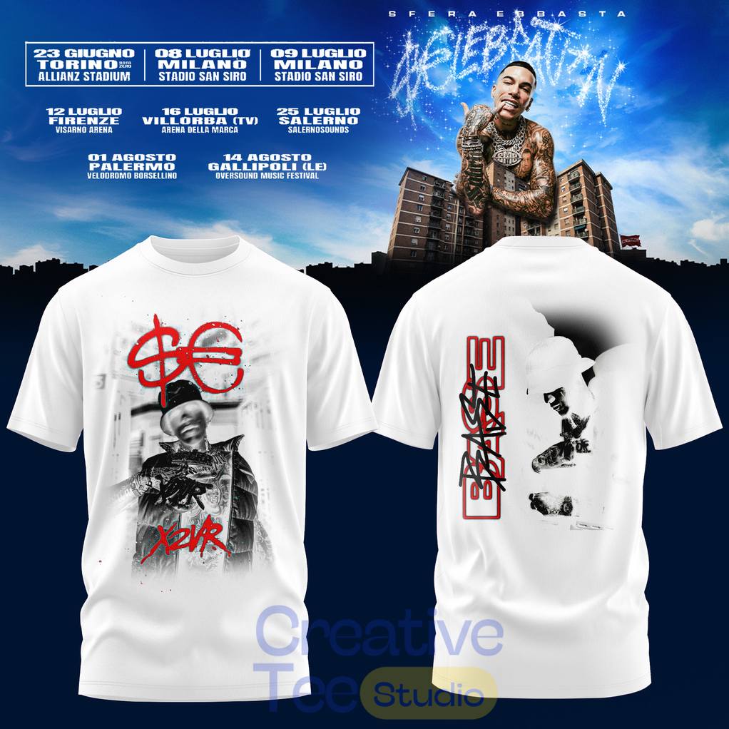 Sfera Ebbasta LEBRATION Tour Special T-Shirt