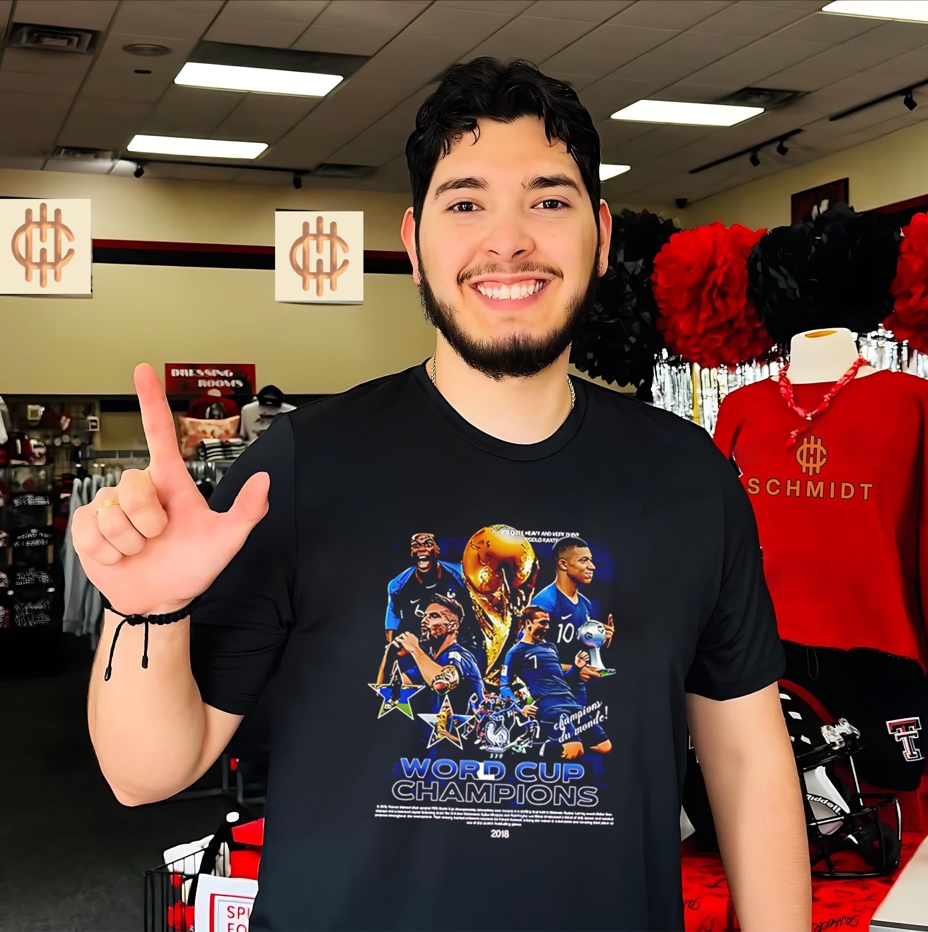 Shadowz France World Cup Champions illustration shirt