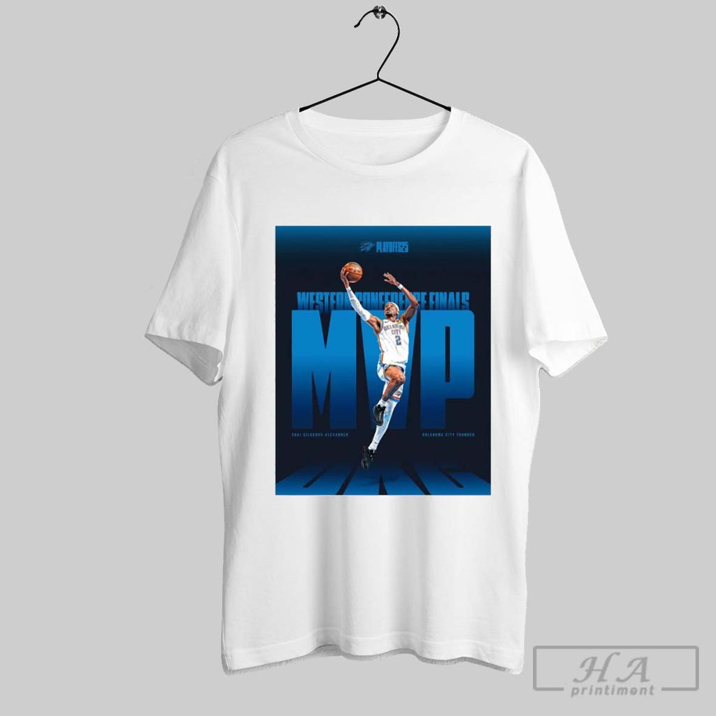 Shai Gilgeous Alexander Oklahoma City Thunder 2025 Western Conference Final Mvp