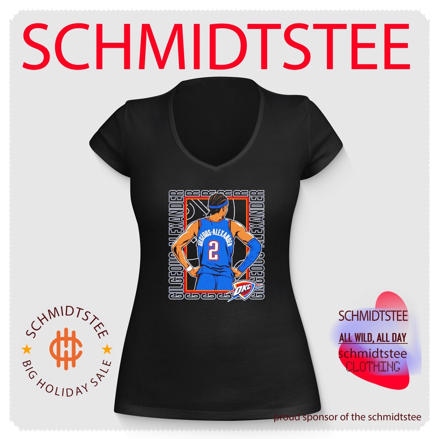 Shai Gilgeous-Alexander Oklahoma City Thunder Repeat shirt