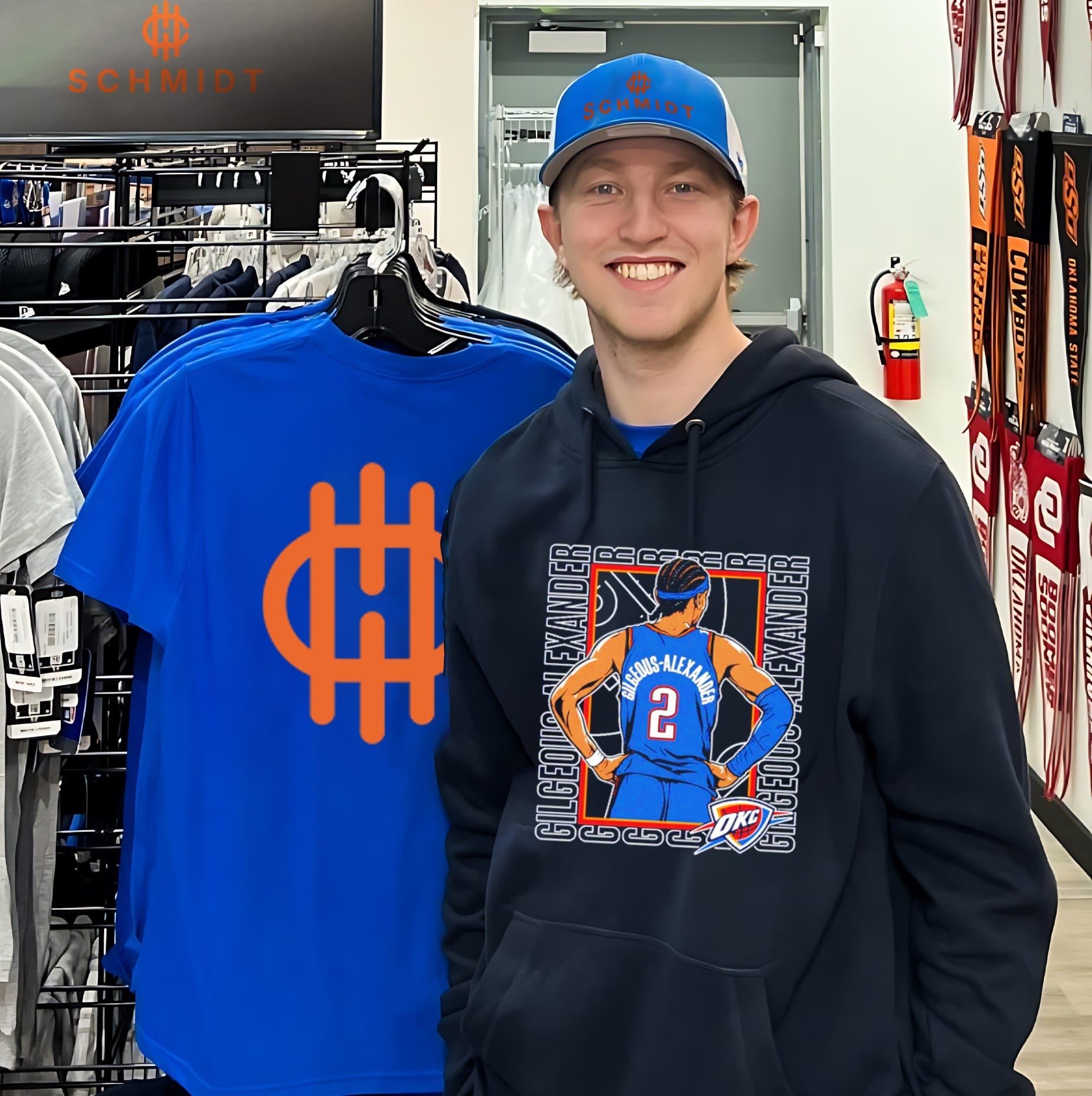 Shai Gilgeous-Alexander Oklahoma City Thunder Repeat shirt