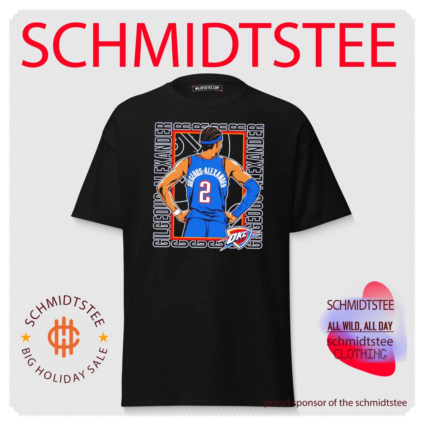 Shai Gilgeous-Alexander Oklahoma City Thunder Repeat shirt