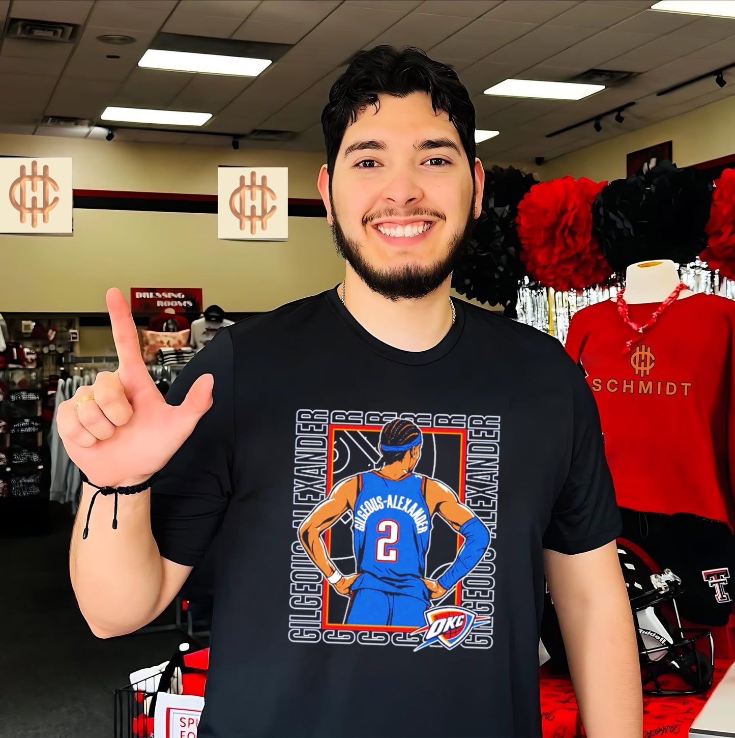 Shai Gilgeous-Alexander Oklahoma City Thunder Repeat shirt