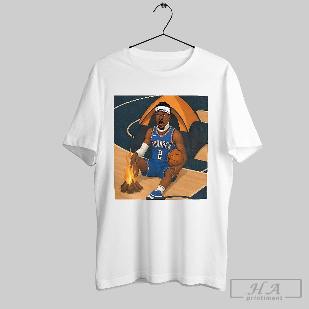 Shai Gilgeous Alexander Camping