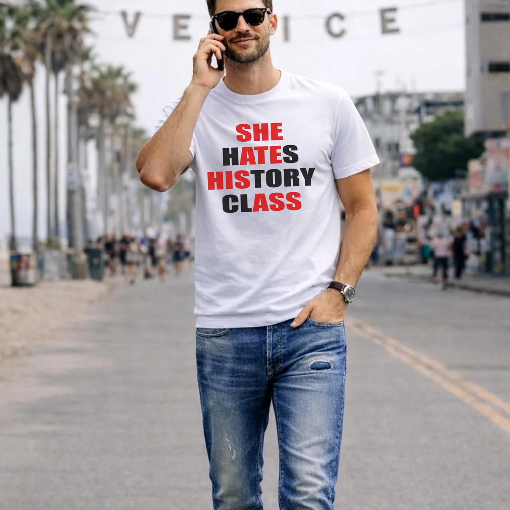 She Hates History Class Shirt