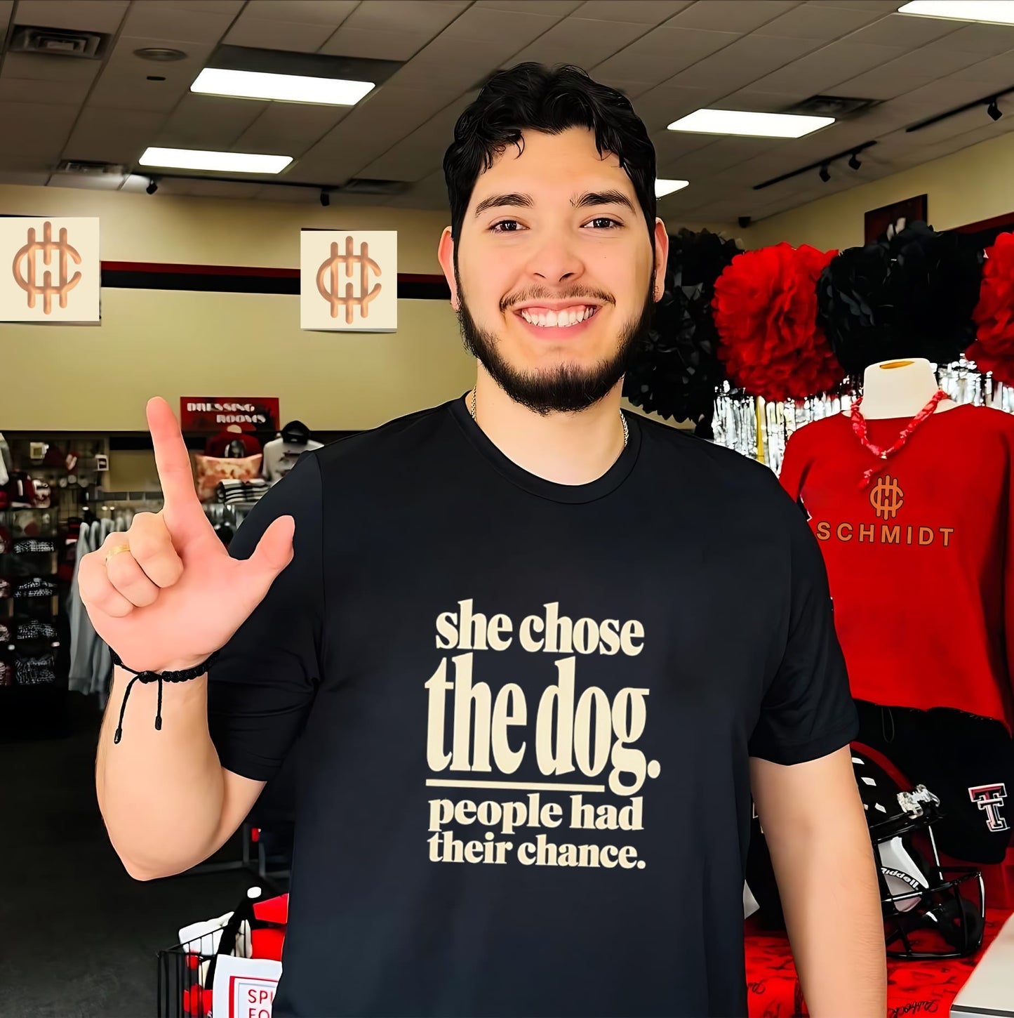 She chose the dog people had their chance shirt