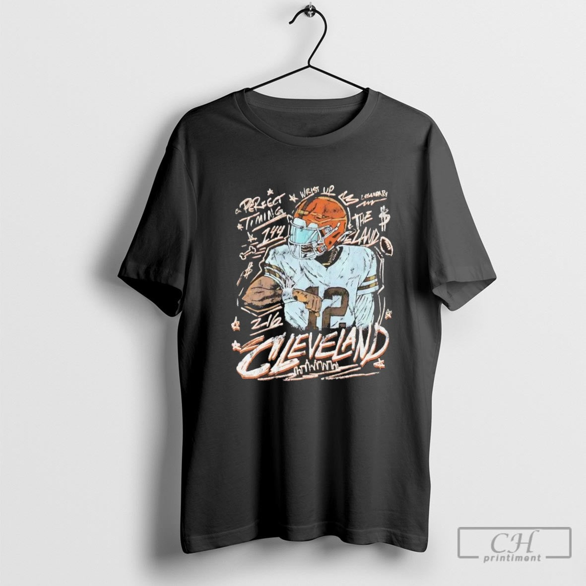 Shedeur Sanders Perfect Timing Cleveland Browns Shirt Sweater
