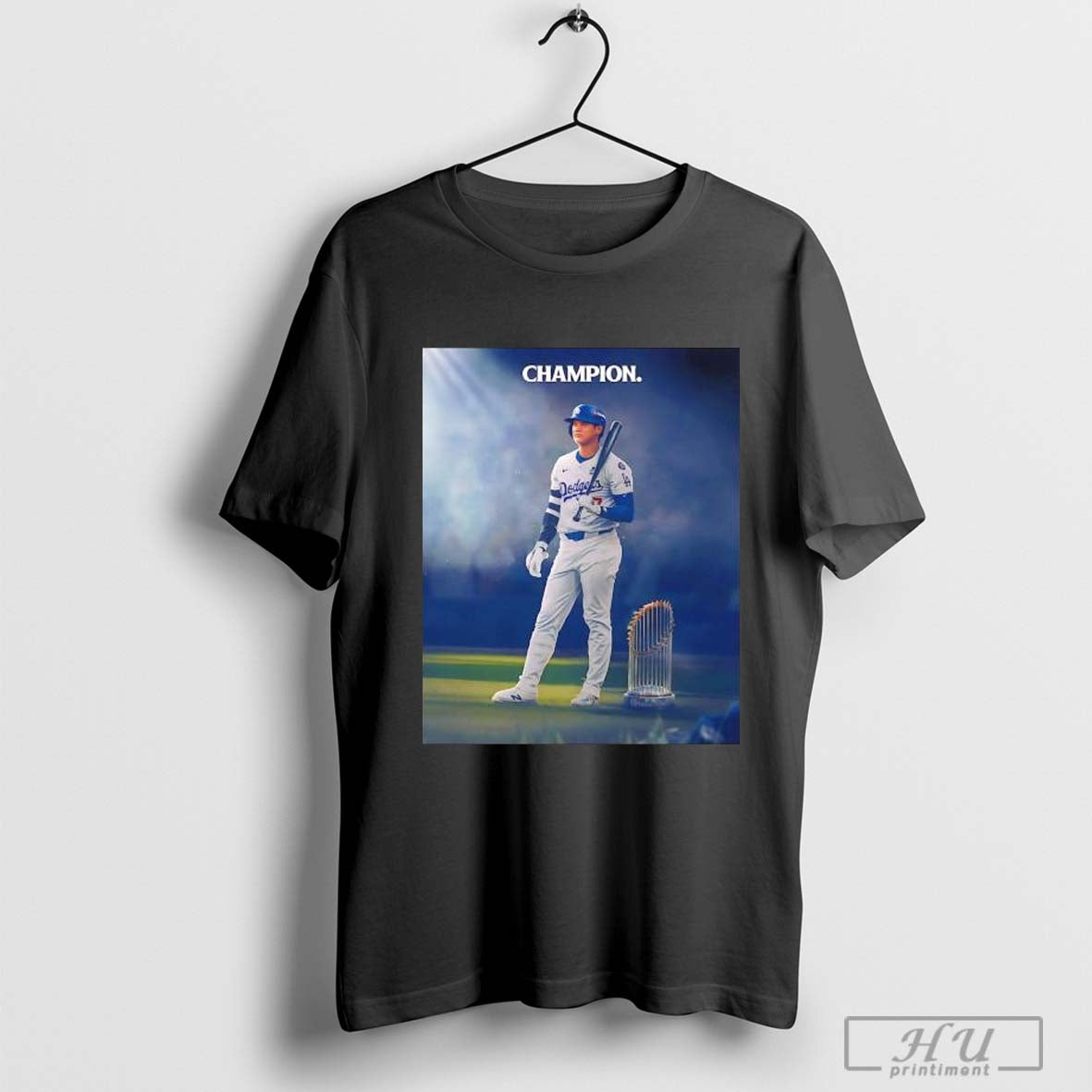 Shohei Ohtani 2024 World Series Champions Trophy T Shirt Sweatshirt Cutom Poster Coffee Mugs Ornaments